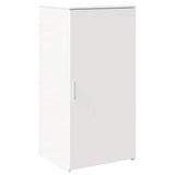 Scrivania per Reception Bianca 200x50x103,5 cm in Legno Massello