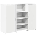 Banco Reception Bianco 135x50x103,5 cm in Legno truciolato