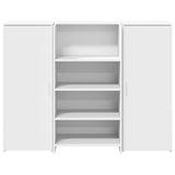 Banco Reception Bianco 135x50x103,5 cm in Legno truciolato