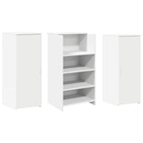 Banco Reception Bianco 135x50x103,5 cm in Legno truciolato