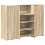 Banco Reception Rovere Sonoma 135x50x103,5 cm Legno truciolato