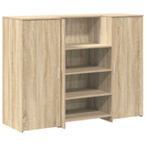 Banco Reception Rovere Sonoma 135x50x103,5 cm Legno truciolato