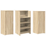 Banco Reception Rovere Sonoma 135x50x103,5 cm Legno truciolato