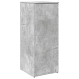 Banco Reception Grigio Cemento 135x50x103,5cm Legno truciolato