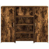 Banco Reception Rovere Fumo 135x50x103,5cm in Legno truciolato