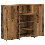 Banco Reception Legno Vecchio 135x50x103,5 cm Legno truciolato