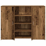 Banco Reception Legno Vecchio 135x50x103,5 cm Legno truciolato