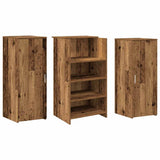Banco Reception Legno Vecchio 135x50x103,5 cm Legno truciolato