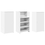 Banco Reception Bianco 155x50x103,5 cm in Legno truciolato