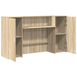 Banco Reception Rovere Sonoma 180x50x103,5 cm Legno truciolato