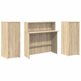 Banco Reception Rovere Sonoma 180x50x103,5 cm Legno truciolato