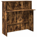 Banco Reception Rovere Fumo 200x50x103,5cm in Legno truciolato