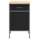 Banco da lavoro con cassetto Nero e Grigio 50 x 55 x 85 cm