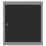 Mobile per Attrezzi con blocco Nero e grigio 50 x 20 x 55 cm