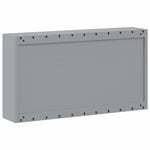Mobile per Attrezzi con blocco Nero e grigio 100 x 20 x 55 cm