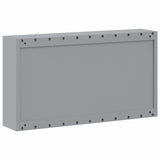 Mobile per Attrezzi con blocco Nero e grigio 100 x 20 x 55 cm