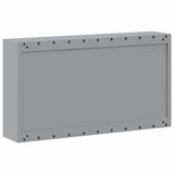 Mobile per Attrezzi con blocco Rosso e grigio 100 x 20 x 55 cm