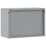 Mobile per attrezzi Rosso e Grigio 50 x 25 x 35 cm