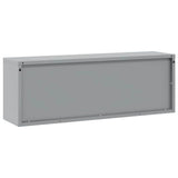 Mobile per attrezzi Rosso e Grigio 100 x 25 x 35 cm