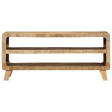 Mobile Porta TV 105x46x32 cm in Massello di Mango Grezzo