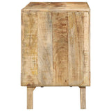 Mobile Porta TV 105x46x32 cm in Massello di Mango Grezzo