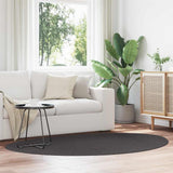 Tappeti per area HUARTE Antracite 140 x 200 cm Poliestere