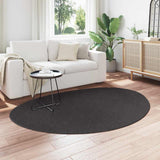 Tappeti per area HUARTE Antracite 140 x 200 cm Poliestere