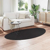 Tappeti per area HUARTE Nero 100 x 200 cm Poliestere