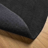 Tappeti per area HUARTE Nero 120 x 170 cm Poliestere