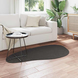 Tappeti per area HUARTE Antracite 80 x 150 cm Poliestere