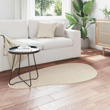 Tappeti per area HUARTE Beige 80 x 150 cm Poliestere