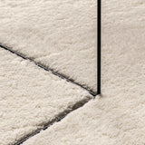 Tappeti per area HUARTE Beige 140 x 200 cm Poliestere