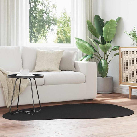 Tappeto HUARTE Nero 120 x 170 cm Poliestere