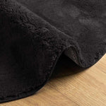 Tappeto HUARTE Nero 140 x 200 cm Poliestere