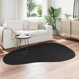 Tappeto HUARTE Nero 140 x 200 cm Poliestere
