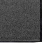 Tappetino Altro Antracite e Nero 120 x 250 cm Poliammide e PVC