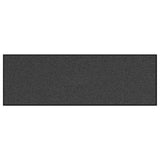 Tappetino Antracite e Nero 60 x 180 cm 100% Poliammide