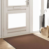 Tappetino Marrone e Nero 120 x 400 cm 100% Poliammide