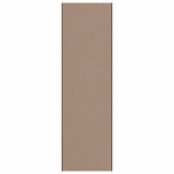 Tappetino Beige e Nero 120 x 400 cm 100% Poliammide