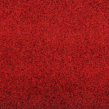 Tappetino Rosso e Nero 60 x 180 cm 100% Poliammide