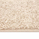 Tappeto Shaggy Antiscivolo Crema 200 x 200 cm PP