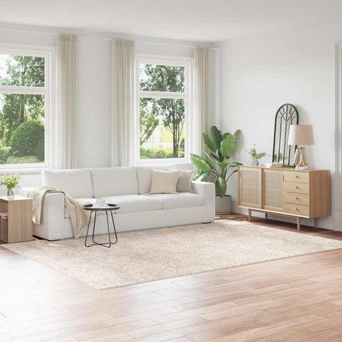 Tappeto Crema 240 x 340 cm Polipropilene