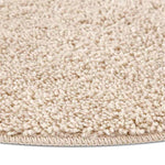 Tappeto Crema 160 x 160 cm Polipropilene