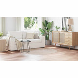 Tappeto Crema 160 x 160 cm Polipropilene