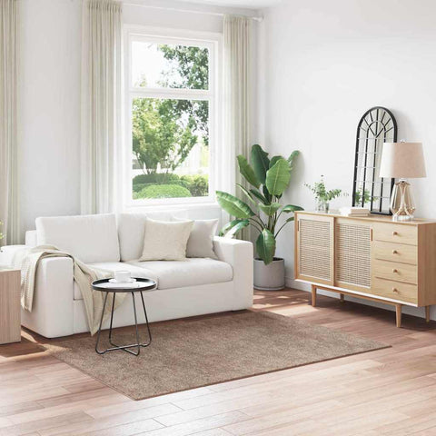 Tappeto Marrone 140 x 200 cm Polipropilene