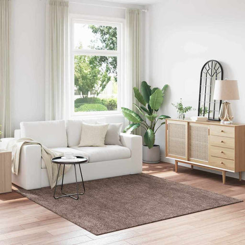 Tappeto Marrone 200 x 200 cm Polipropilene
