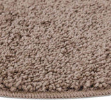 Tappeto Marrone 160 x 160 cm Polipropilene