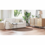 Tappeto Marrone 160 x 160 cm Polipropilene