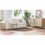 Tappeto Marrone 160 x 160 cm Polipropilene