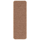 Tappetini Antiscivolo per Scale 15 pcs Giallo 60 x 25 cm PP